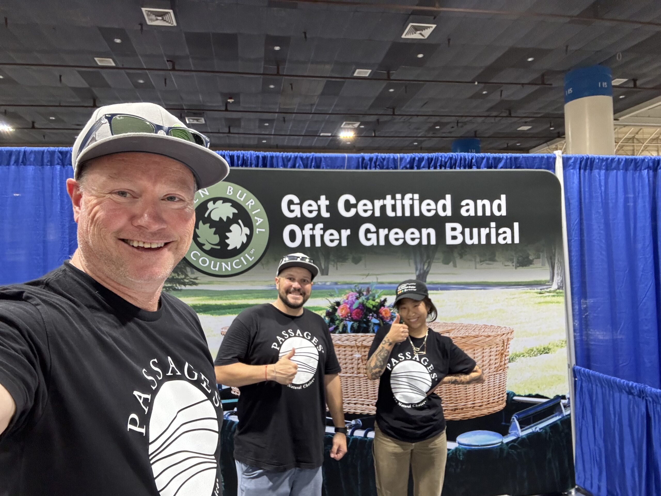Passages Inc. visits the GBC_s 2024 NFDA Booth