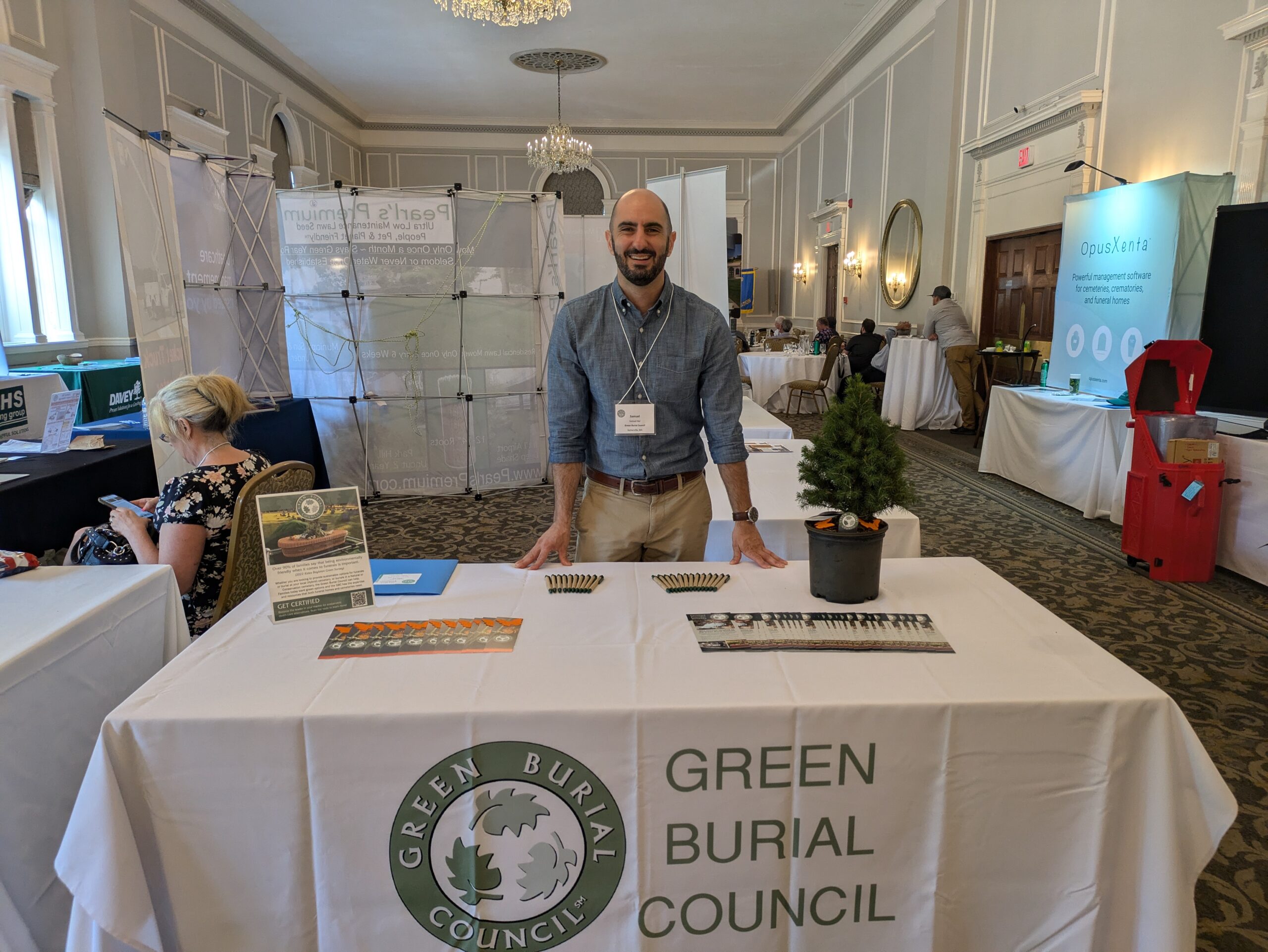 Sam B. representing the GBC at NECA 2024